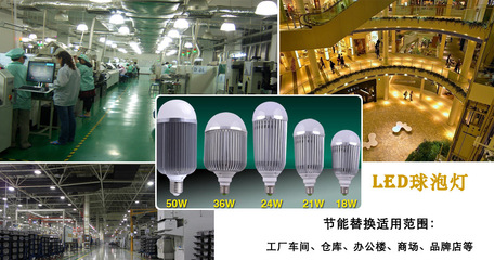 智能節(jié)能新選擇 梁李記18W LED球泡燈，工廠(chǎng)照明升級(jí)優(yōu)選